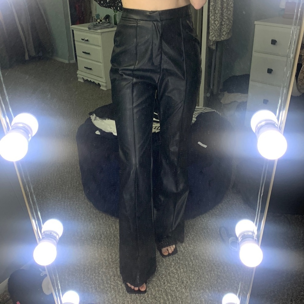 Leather pants